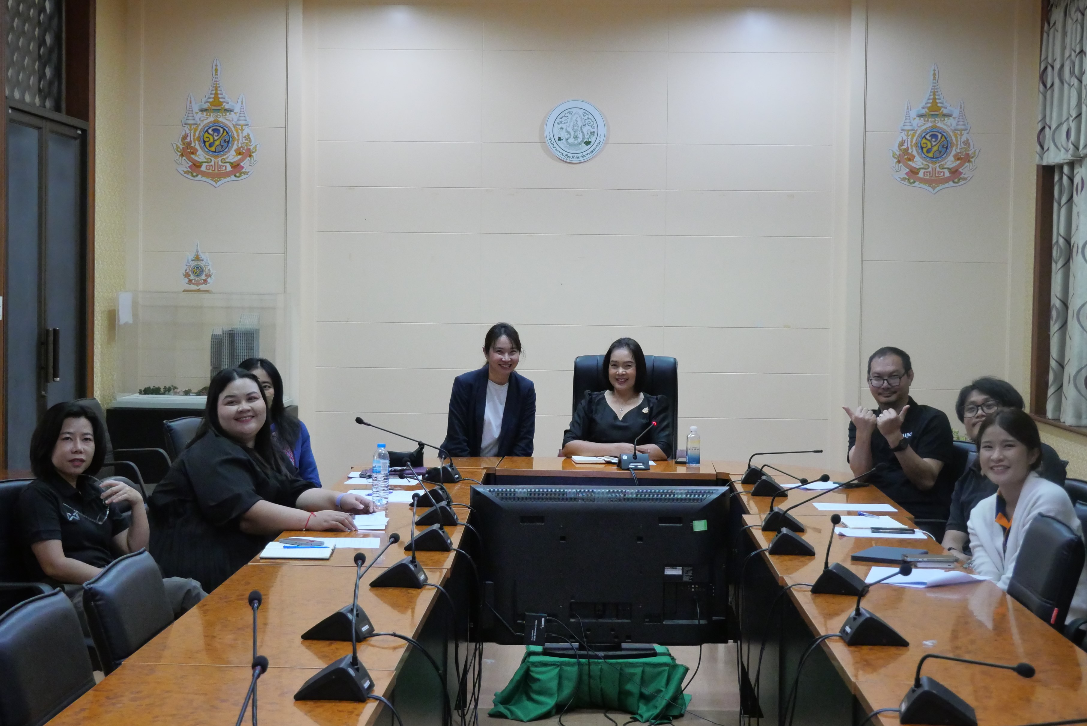 title - ผู้ตรวจราชการกรมประชุมหารือแนวทางการประชาสัมพันธ์